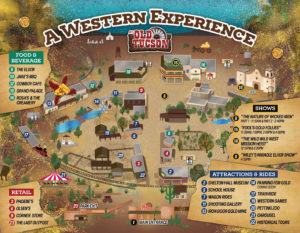 Old Tucson Western Experience Map v2