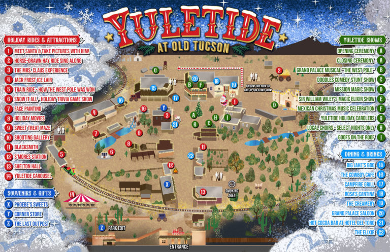 Yuletide Map