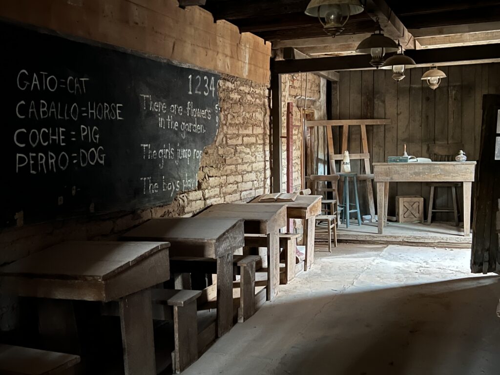 Attractions 22 School House Inside 2