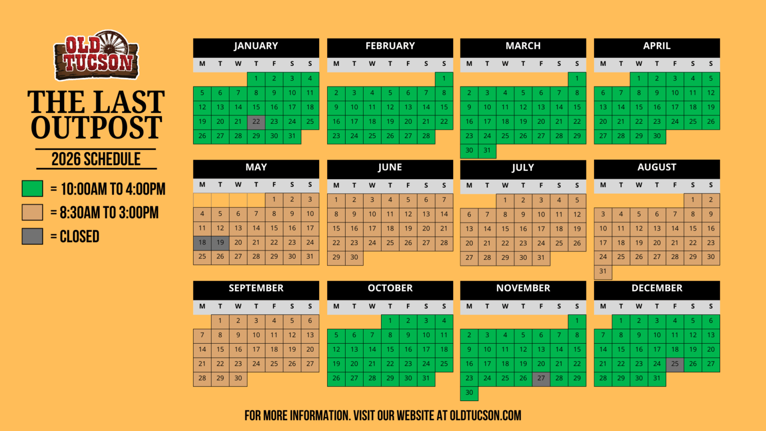 The Last Outpost Store Hours